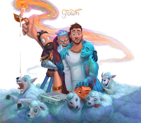 Jon Bellion : A Demonstration Of Jon Bellion's Growth (Box, Comp, Ltd, Num + 3xLP, Mixtape, Whi)