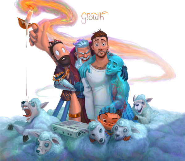 Jon Bellion : A Demonstration Of Jon Bellion's Growth (Box, Comp, Ltd, Num + 3xLP, Mixtape, Whi)