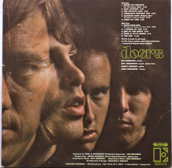 The Doors : The Doors (LP, Album, M/Print, Mon)