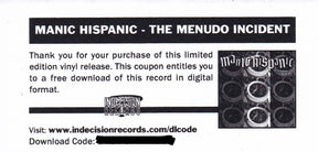 Manic Hispanic : The Menudo Incident (LP, Album, Ltd, RE, Gre)
