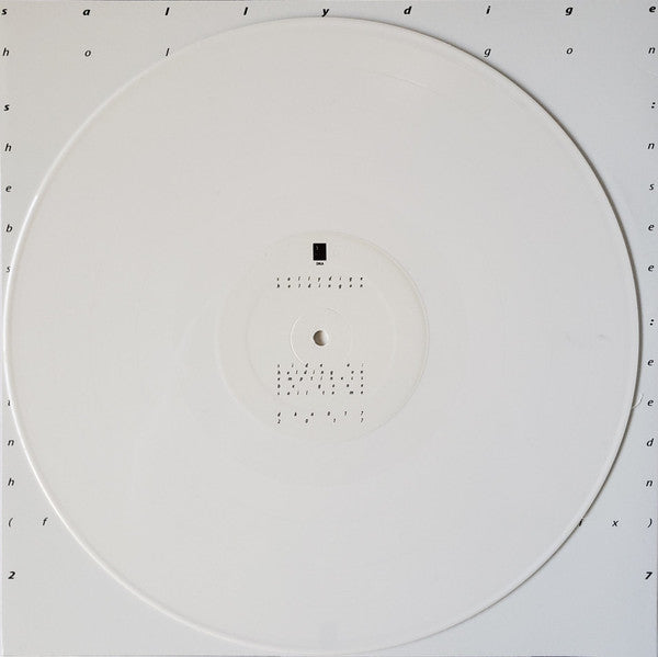 Sally Dige : Holding On (LP, Album, Ltd, RP, Whi)
