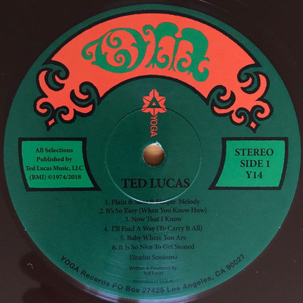 Ted Lucas : Ted Lucas (LP, Club, Ltd, Num, RE, RM, Bro)