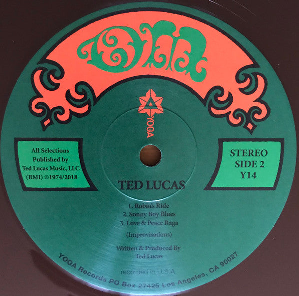 Ted Lucas : Ted Lucas (LP, Club, Ltd, Num, RE, RM, Bro)