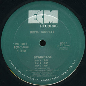 Keith Jarrett : Staircase (2xLP, Album, Pit)
