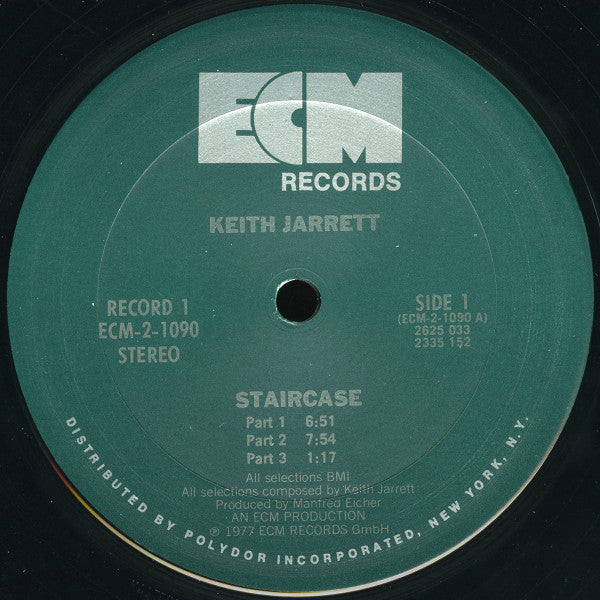 Keith Jarrett : Staircase (2xLP, Album, Pit)