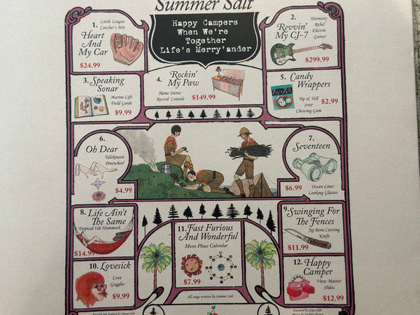 Summer Salt : Happy Camper (LP, Album, Pur)