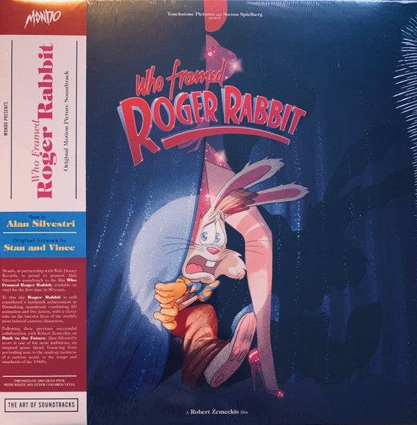 Alan Silvestri : Who Framed Roger Rabbit (Original Motion Picture Soundtrack) (LP, Album, RE, Pin)