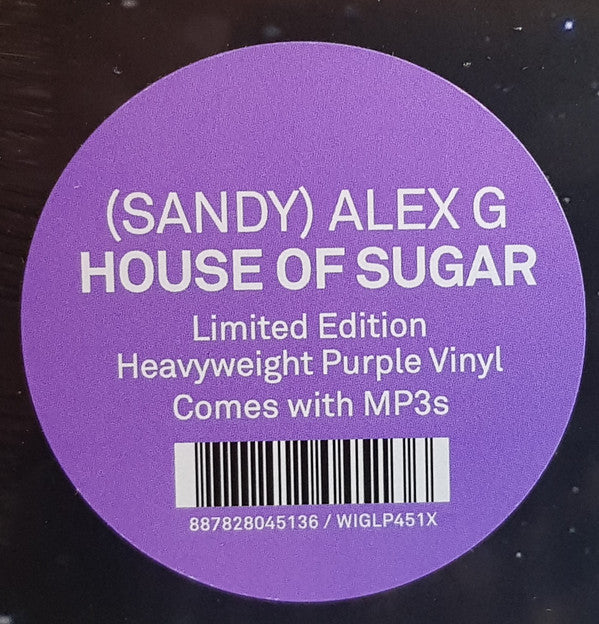 Alex G (2) : House Of Sugar (LP, Album, Ltd, Pur)