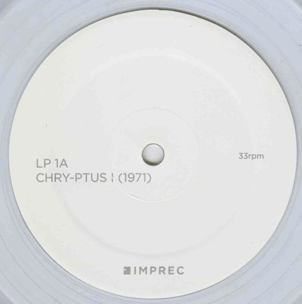 Eliane Radigue : Chry-ptus (2xLP, Ltd, RE, Cle)