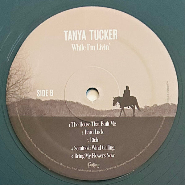 Tanya Tucker : While I'm Livin' (LP, Album, Club, Ltd, Sea)