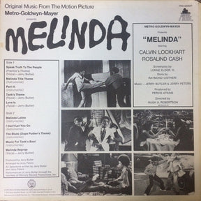 Jerry Butler And Jerry Peters : Melinda (Original Music From The Motion Picture) (LP, Album)