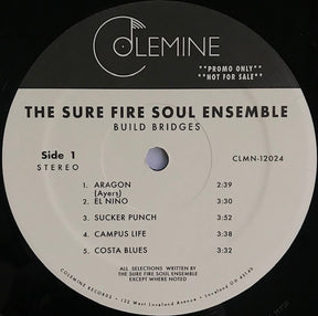 The Sure Fire Soul Ensemble : Build Bridges (LP, Album, Promo)