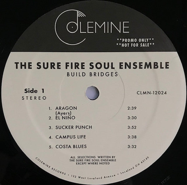 The Sure Fire Soul Ensemble : Build Bridges (LP, Album, Promo)