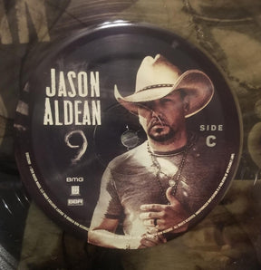 Jason Aldean : 9 (2xLP, Album, Smo)