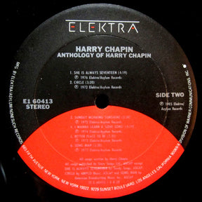 Harry Chapin : Anthology Of Harry Chapin (LP, Comp, Club)