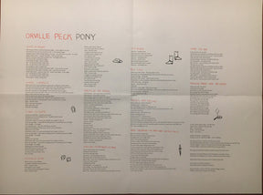 Orville Peck : Pony (LP, Album, Ltd, RP, Red)