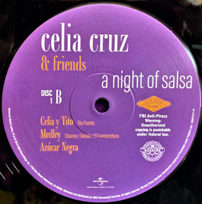 Celia Cruz & "A Night Of Salsa" Friends : A Night Of Salsa (2xLP, Album, S/Edition, Gat)