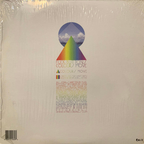 Fuck Buttons : Colours Move (12", Single, Ltd)