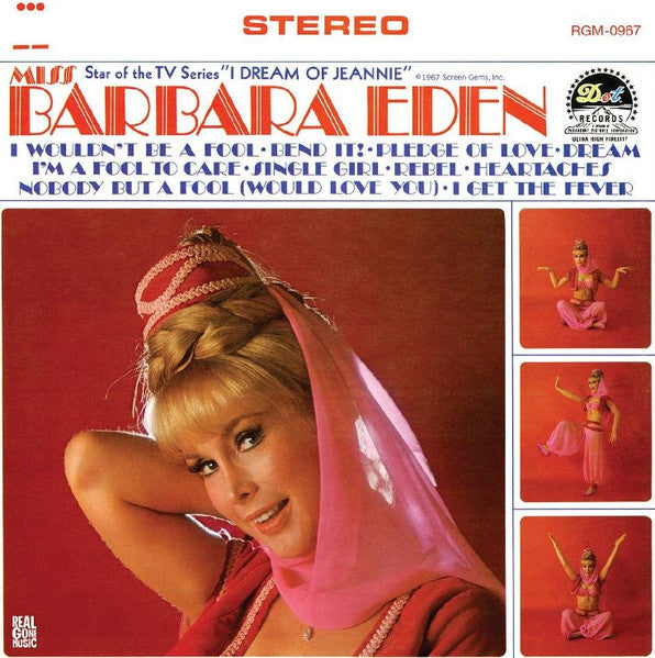 Barbara Eden : Miss Barbara Eden (LP, Album, Ltd, Pin)