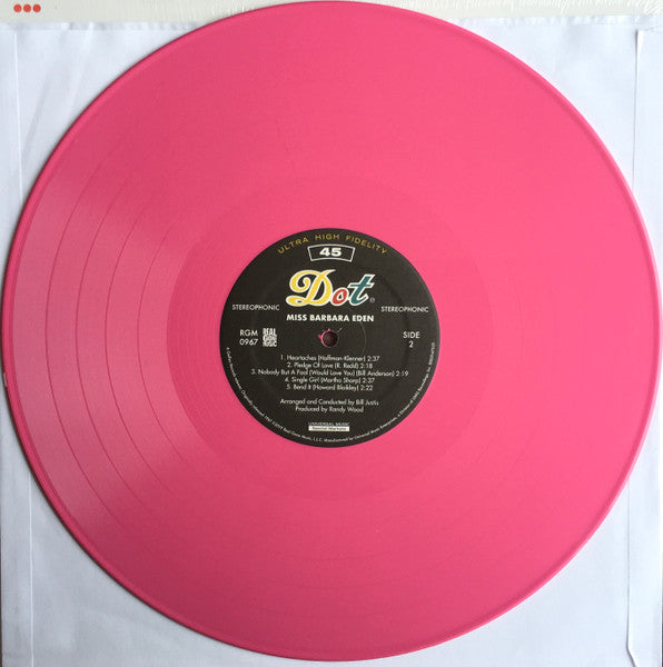 Barbara Eden : Miss Barbara Eden (LP, Album, Ltd, Pin)