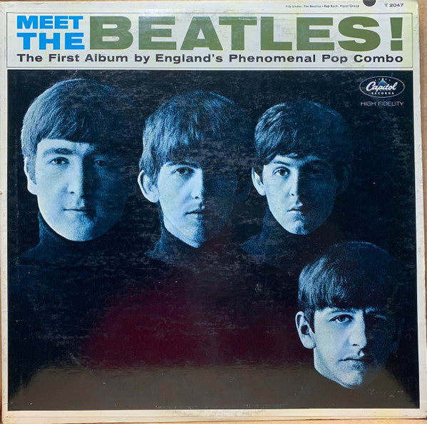 The Beatles : Meet The Beatles! (LP, Album, Mono, RP, 3rd)