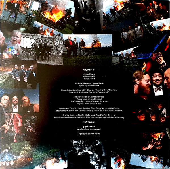 Gaytheist : How Long Have I Been On Fire? (LP, Ltd, Rai)