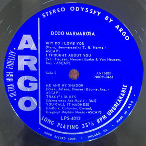 Dodo Marmarosa : Dodo's Back (LP, Album)