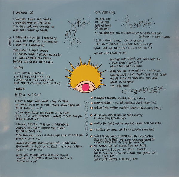 Demolition Doll Rods : Into The Brave (LP, Album, Ltd, Blu)