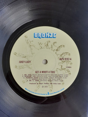 Juicy Lucy : Get A Whiff A This (LP, Album)