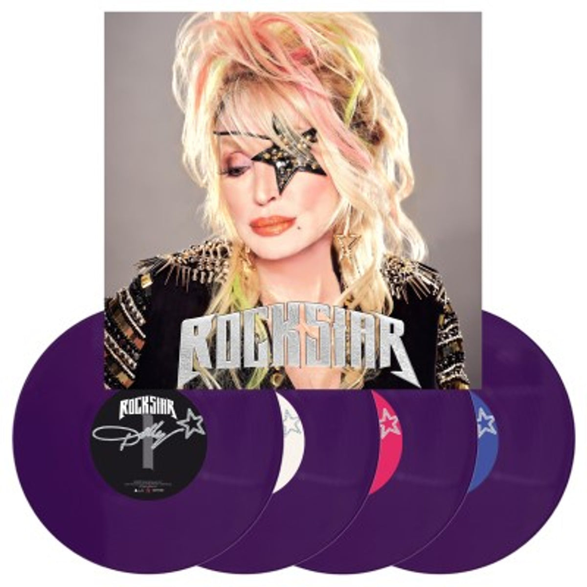 Dolly Parton - Rockstar 4LP (Indie Exclusive, Colored Vinyl, Purple, Alternate Cover)