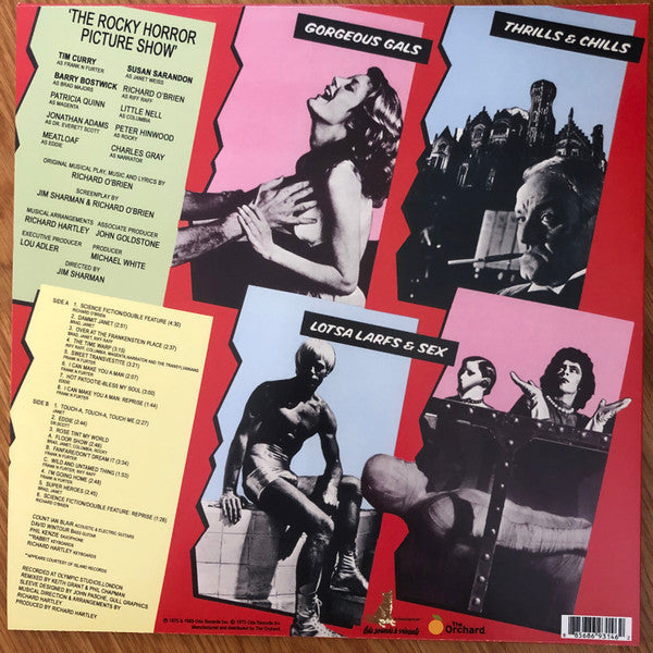 "The Rocky Horror Picture Show" Original Cast : The Rocky Horror Picture Show (LP, Ltd, RE, Red)