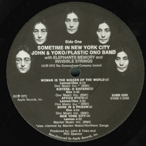 John Lennon & Yoko Ono / The Plastic Ono Band With Elephants Memory Plus Invisible Strings : Some Time In New York City (2xLP, Album, Los)