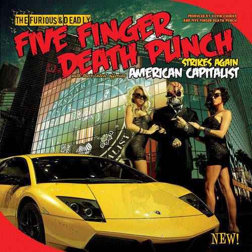 Five Finger Death Punch - American Capitalist CD (Explicit Lyrics)
