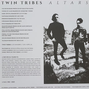 Twin Tribes : Altars (LP, Album, RP, Yel)