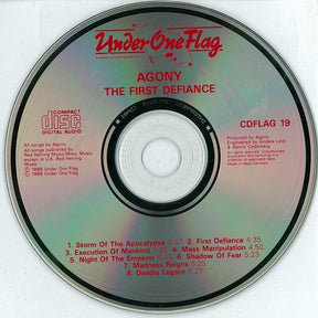 Agony* : The First Defiance (CD, Album)
