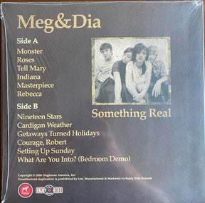 Meg & Dia : Something Real (LP, Album, Ltd, Gol)