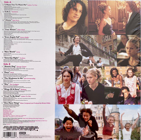 Various : 10 Things I Hate About You (Music From The Motion Picture) (LP, Comp, RE, Gre)