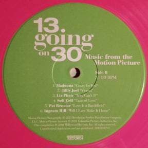 Various : 13 Going On 30 (Music From The Motion Picture) (LP, Comp, RE, Pin)