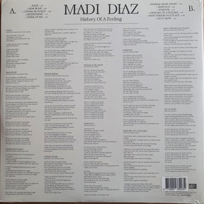 Madi Diaz : History Of A Feeling (LP, Album, Ltd, Bon)