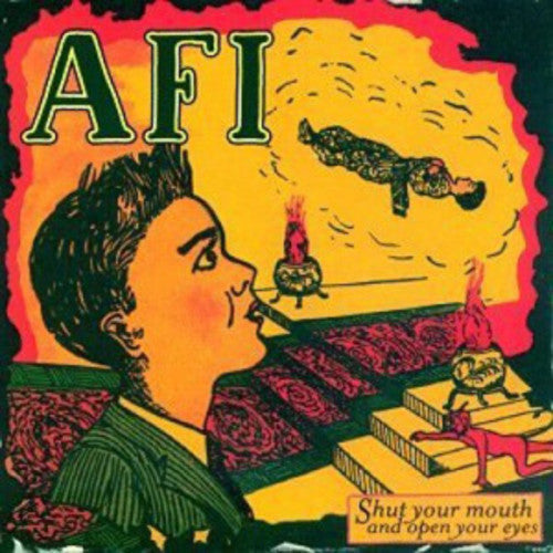 AFI - Shut Your Mouth and Open Your Eyes LP (Translucent Yellow Colored Vinyl)