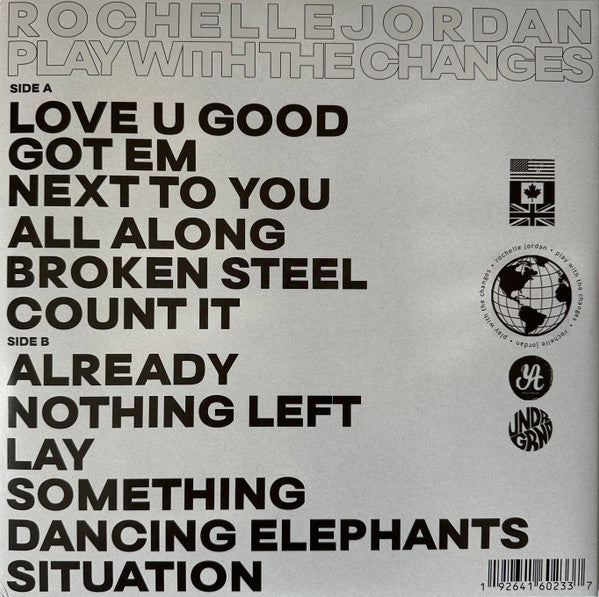 Rochelle Jordan : Play With The Changes (LP, Album, Ltd, Gol)