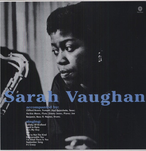 Sarah Vaughan - With Clifford Brown LP (Bonus Track, Remastered, 180 Gram Vinyl)