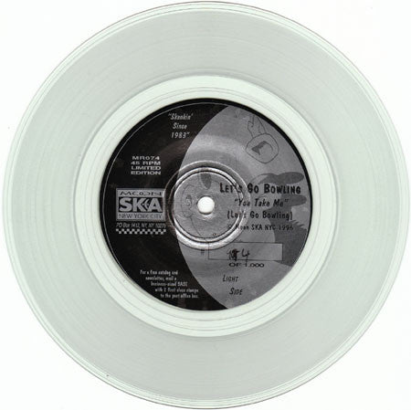 Let's Go Bowling : You Take Me / Uncomfortable Sidekick (7", Single, Ltd, Num, Cle)