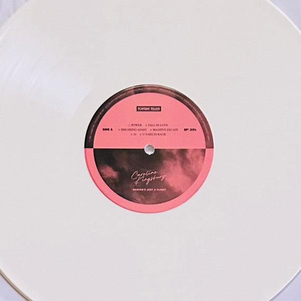 Caroline Kingsbury : Heaven's Just A Flight (LP, Album, Whi)
