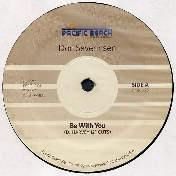 Doc Severinsen, DJ Harvey : Be With You / You Put The Shine On Me (DJ Harvey 12" Cuts) (12")