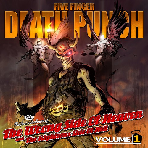 Five Finger Death Punch - The Wrong Side Of Heaven & The Righteous Side Of Hell, Vol. 1 CD (Explicit Lyrics)