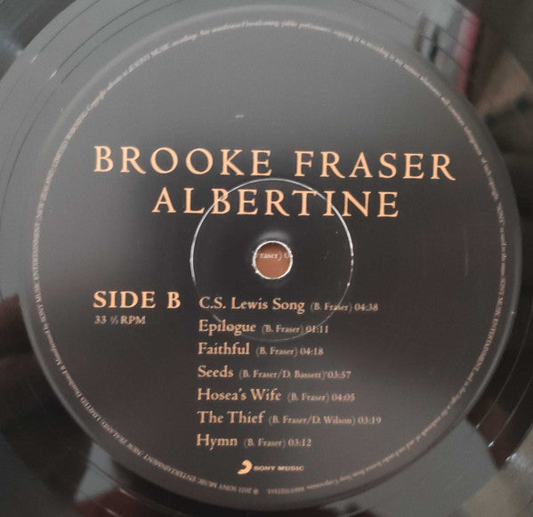 Brooke Fraser : Albertine (LP, Album, Ltd, RE, 180)