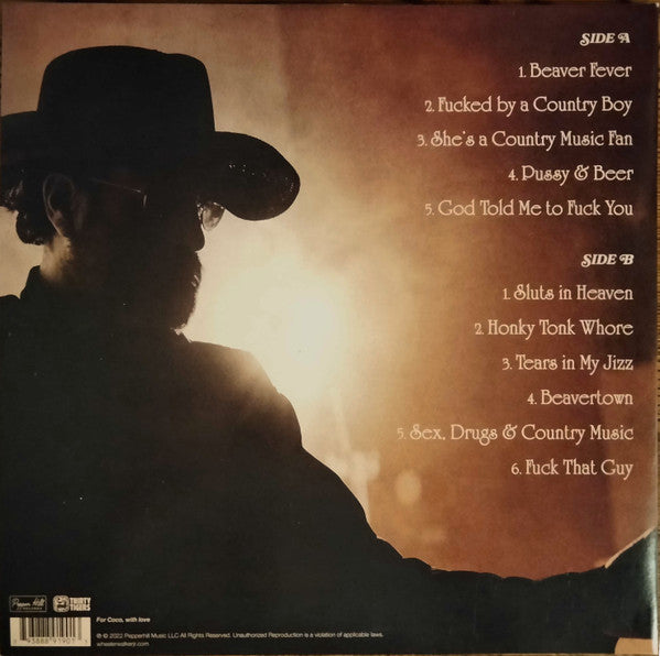 Wheeler Walker Jr. : Sex, Drugs & Country Music (LP, Album, Ltd, Jiz)
