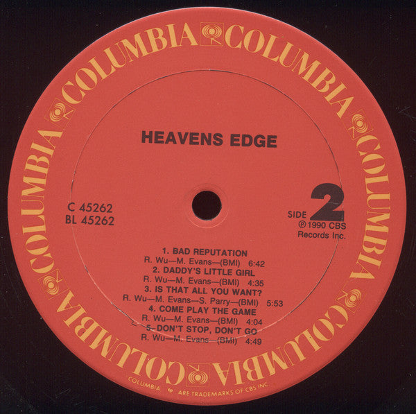 Heavens Edge : Heavens Edge (LP, Album)