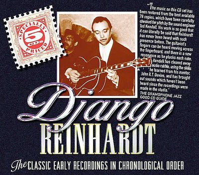 Django Reinhardt : The Classic Early Recordings In Chronological Order (5xCD, Comp, Mono, RM + Box)